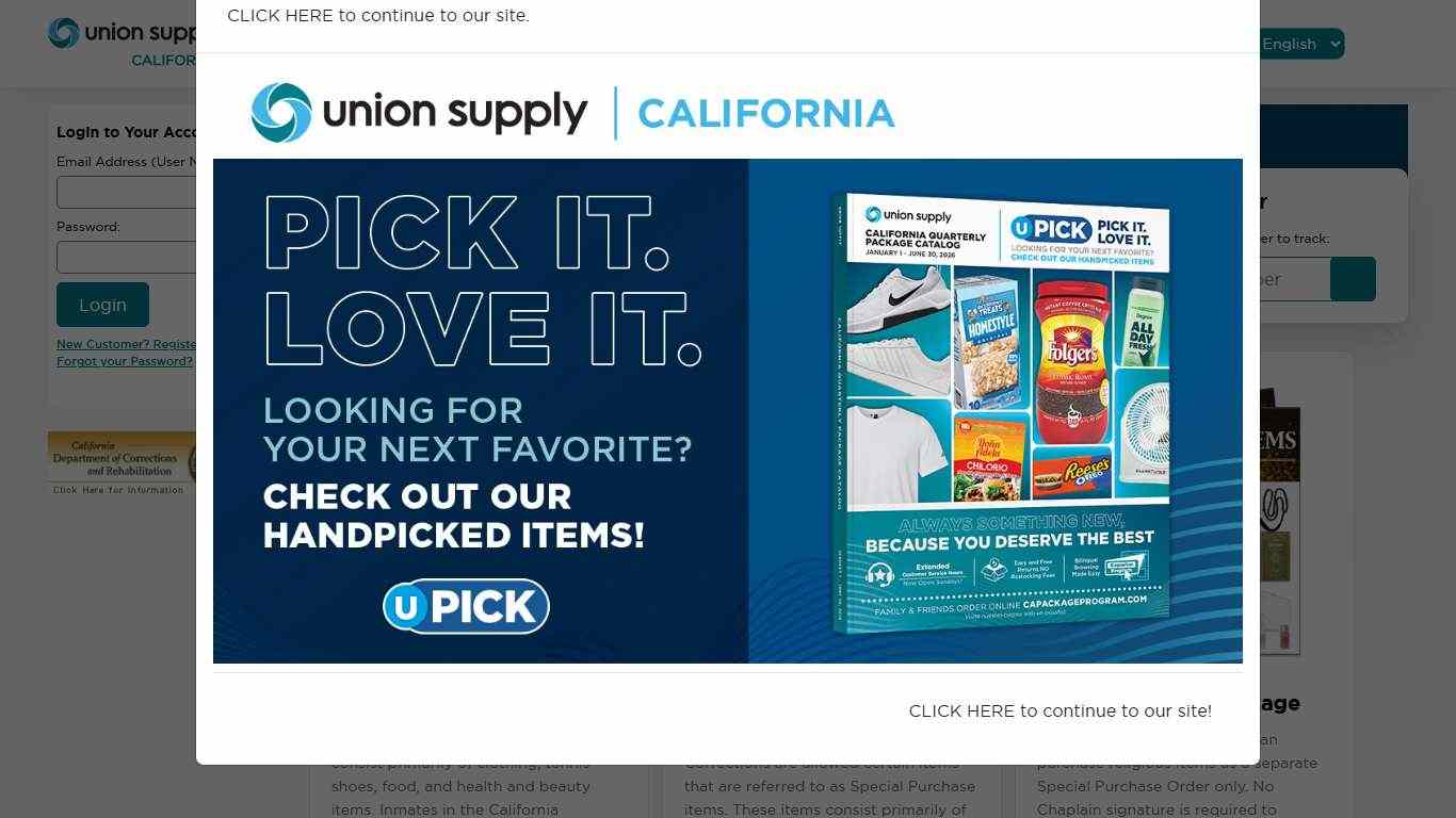 California Package Program - Home