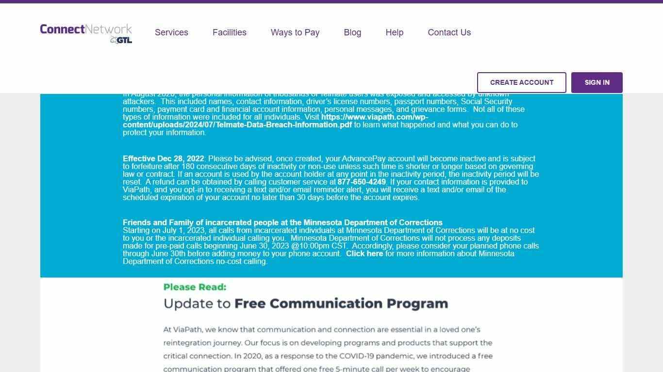 ConnectNetwork | Connecting you with incarcerated loved ones | ConnectNetwork